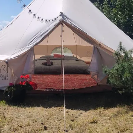 Hotel Glempinga Telts Smilga à Liepāja Chambre photo